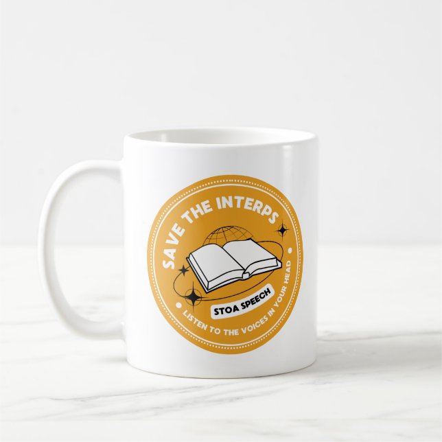 Save the Interps Mug (Left)