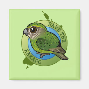 Save the Kakapo Magnet
