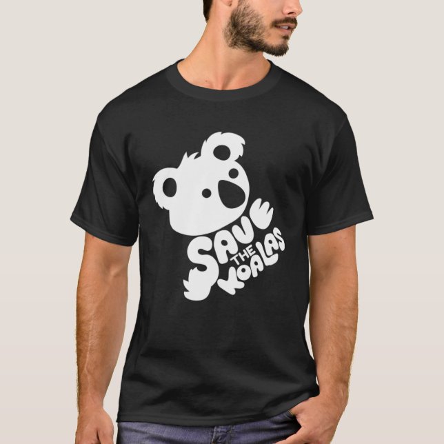 Save the Koalas Charity Koala T-Shirt (Front)