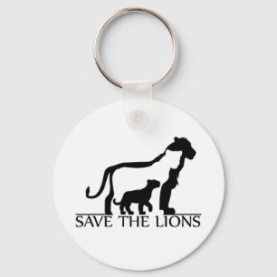 Save the Lions Keychain