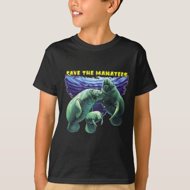 Save the Manatees T-Shirt (Front)