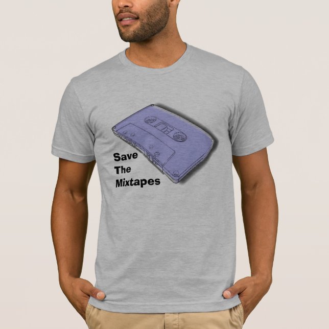 Save The Mixtapes T-Shirt (Front)