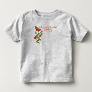 Save The Monarch Butterfly Population Toddler T-shirt