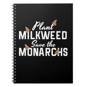 Save The Monarchs Butterfly Notebook