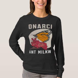 Save The Monarchs Plant Milkweed Butterfly Nature T-Shirt