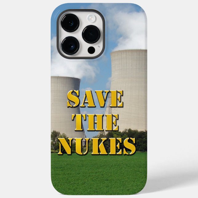 Save The Nukes Case-Mate iPhone Case (Back)