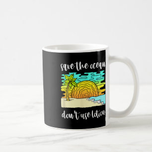 Save The Ocean Environmental Protection Coffee Mug