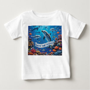Save the ocean please baby T-Shirt