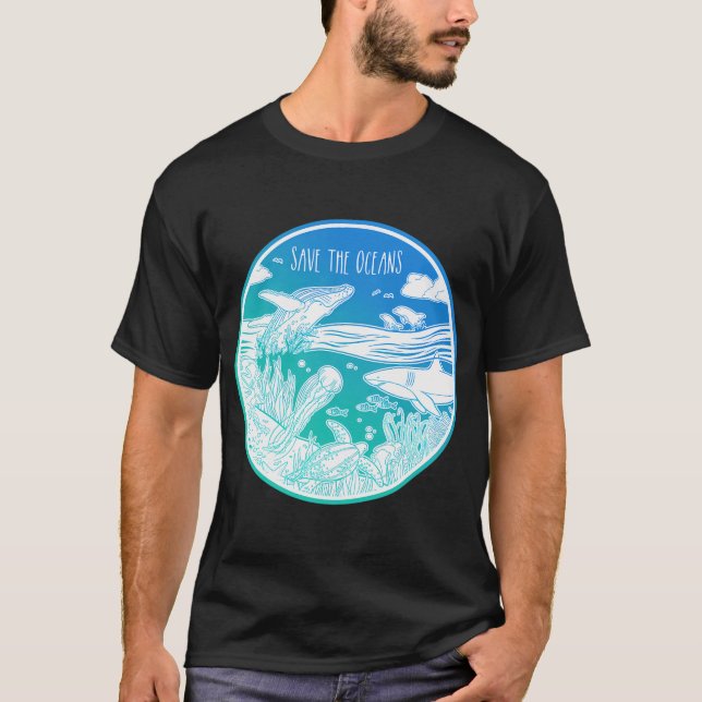 Save the Oceans! T-Shirt (Front)