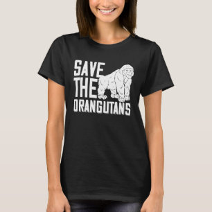 Save the Orangutans Baby Monkey Island T-Shirt