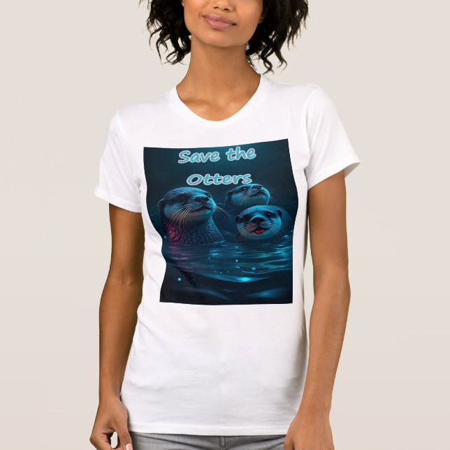 Save the Otters T-Shirt (Front)