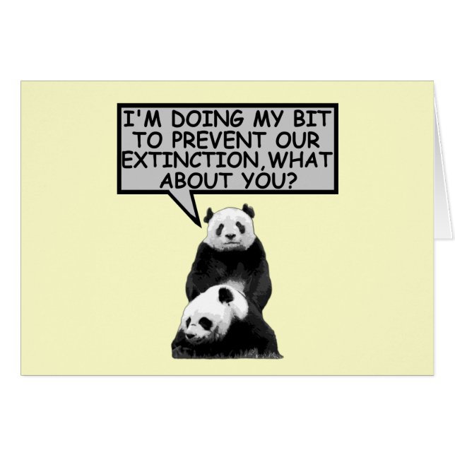 Save the Panda (Front Horizontal)