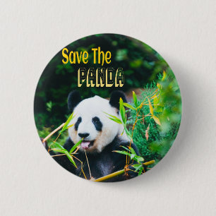Save The Panda 2 Inch Round Button