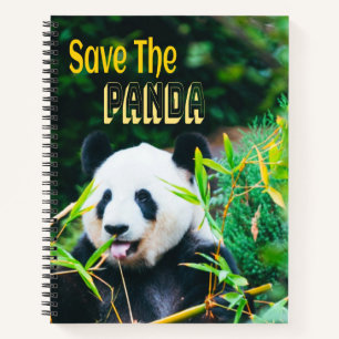 Save The Panda Notebook