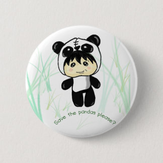 Save the Pandas please? 2 Inch Round Button