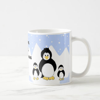 Save the Penguins Coffee Mug