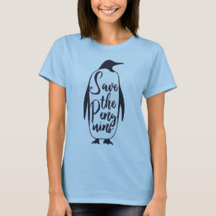 Save the Penguins Cute Penguin Lover Women's T-Shirt