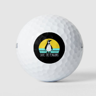 Save The Penguins Golf Balls