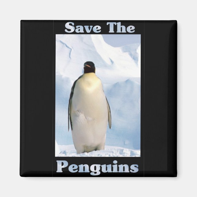 Save the Penguins Magnet (Front)
