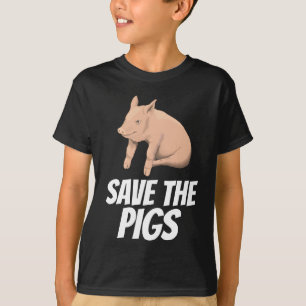 SAVE THE PIGS PIG T-SHIRTS kids TEES