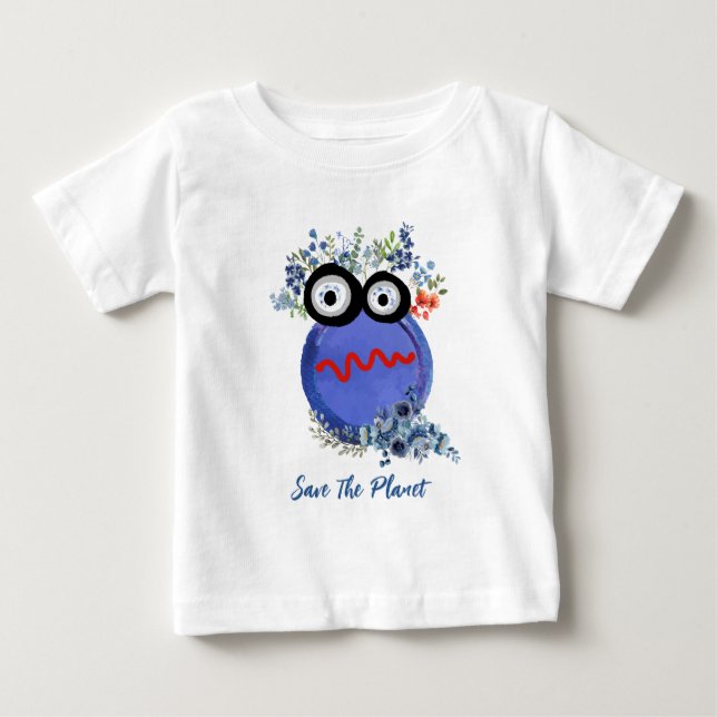 Save The Planet Baby T-Shirt (Front)