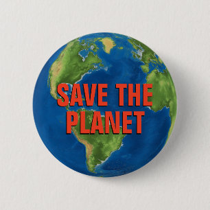 Save The Planet™ Button