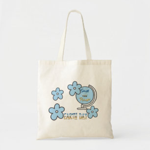Save the Planet Earth Day Globe Tote Bag