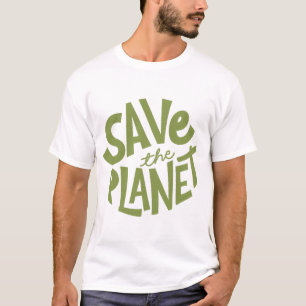 Save the Planet Eco Design T-Shirt