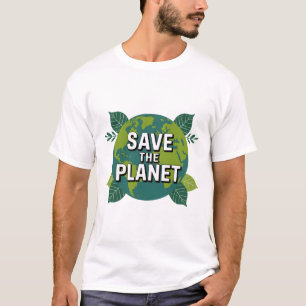 Save the Planet Eco Friendly T‑Shirt T-Shirt