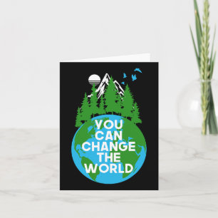 Save The Planet Mother Earth Cool Earth Day Lovers Card