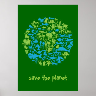 Save the Planet Poster