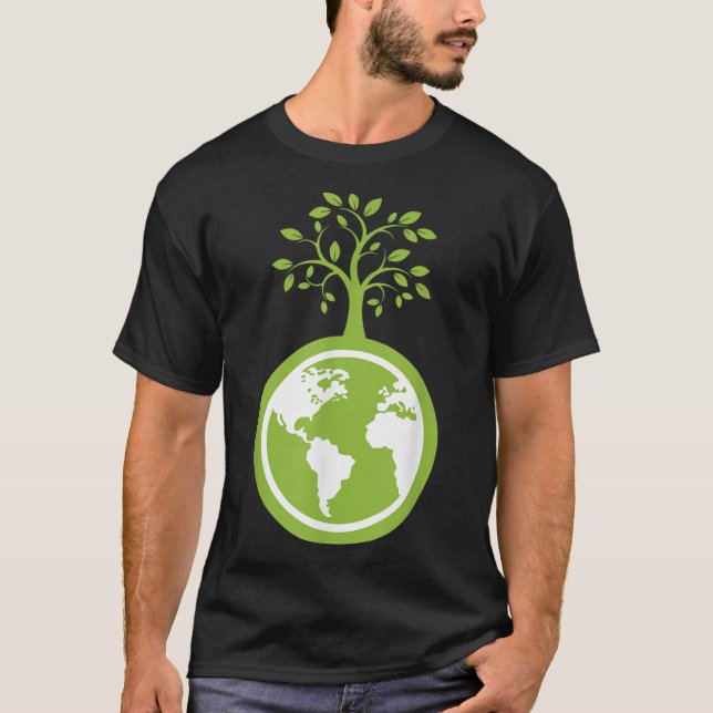 Save The Planet - Save The Earth Environmental Pro T-Shirt (Front)