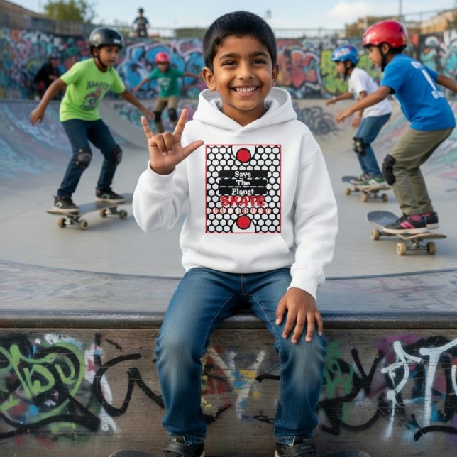 Save The Planet Skate Skateboard (Creator Uploaded)