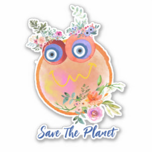 Save The Planet Stickers