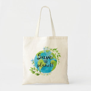 Save the Planet Tote Bag