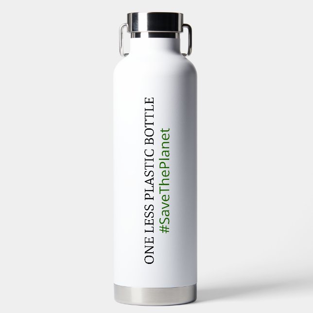 Save The Planet Vacuum Insulated Bottle (Front)