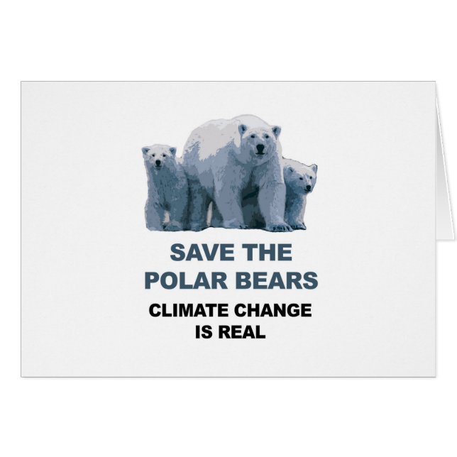 Save the Polar Bears (Front Horizontal)