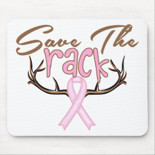 Save The Rack Breast Cancer Awareness Mouse Pad