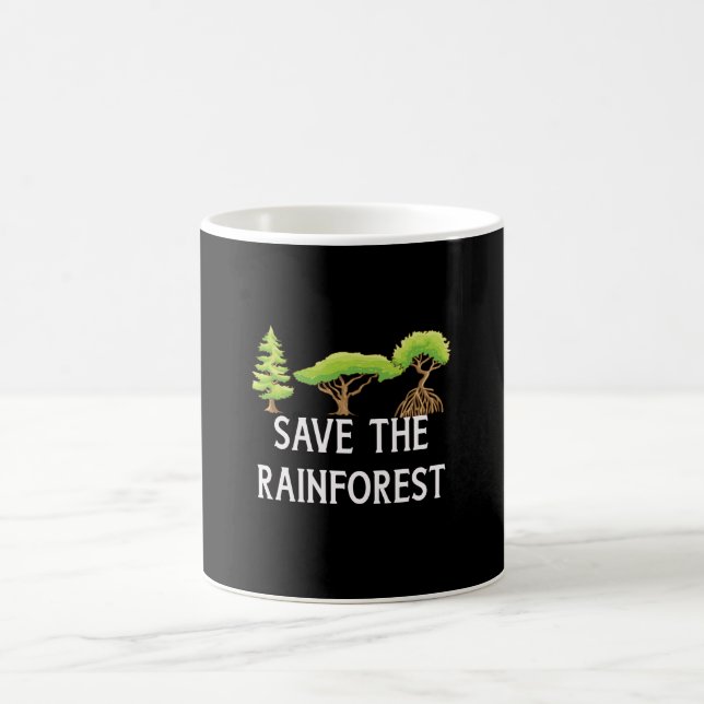 Save The Rainforest Coffee Mug (Center)