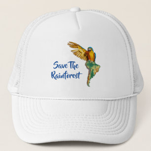 Save The Rainforest Trucker Hat