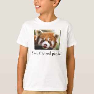 Save the Red Panda Kid's T-Shirt