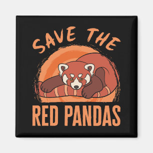 Save the Red Pandas Magnet