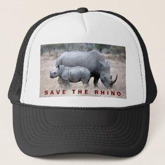 Save the rhino Trucker Hat