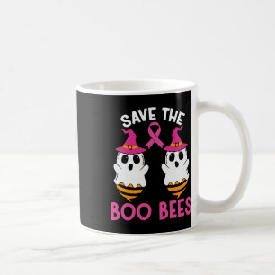 Save The S Breastees Boo Bees Breast Cancer Awaren Coffee Mug