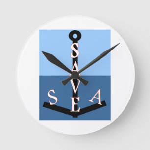 save the sea round clock