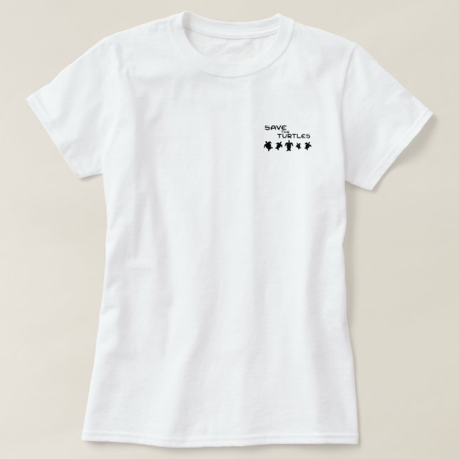 Save the sea turtle T-Shirt (Design Front)