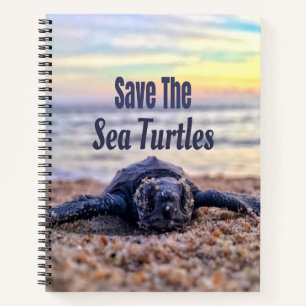 Save The Sea Turtles Notebook