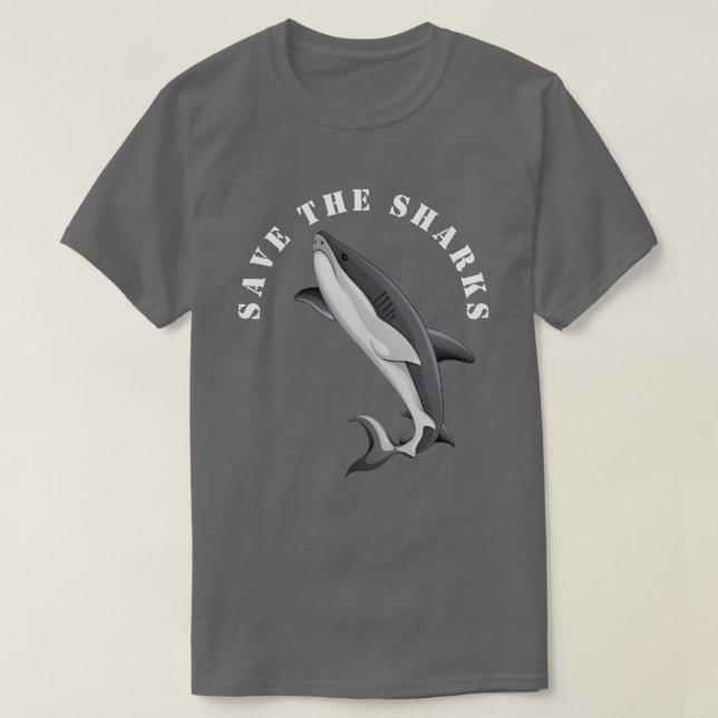 Save the Sharks T-Shirt (Design Front)