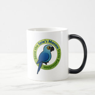 Save the Spix's Macaw from Extinction Magic Mug