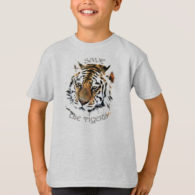 Save the Tigers T-Shirt (Front)